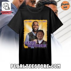 Funny Premium LBJ x BRJ 2D TShirt Black