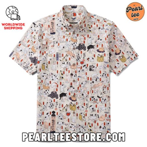 Hawaiian Shirt – TOKAIDO 53 STATION CATS