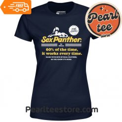 Sex Panther Cologne Womens TShirt Midnight Navy