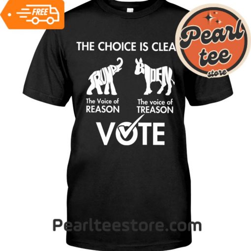 The Choice is Clear – Unisex T-Shirts