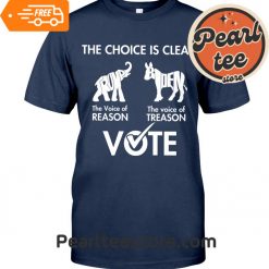 The Choice is Clear TShirts Unisex Midnight Navy