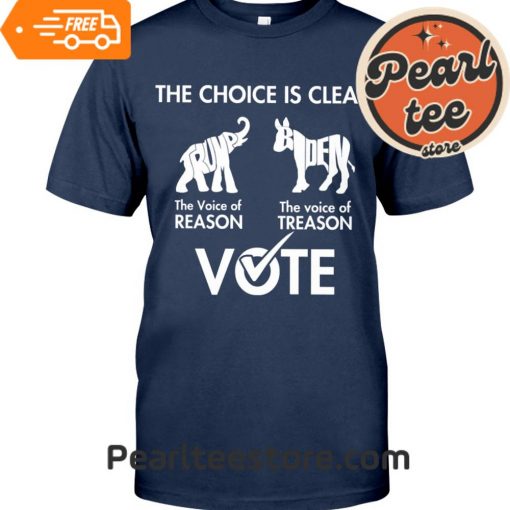 The Choice is Clear – Unisex T-Shirts