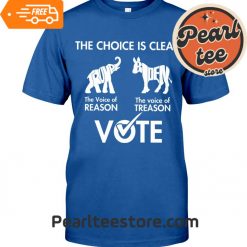 The Choice is Clear TShirts Unisex Royal Blue