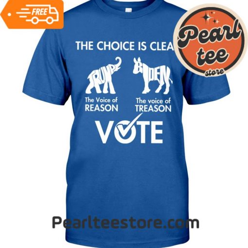 The Choice is Clear – Unisex T-Shirts