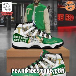 Boston Celtics NBA Jason Tatum Custom Jordan Retro 11 Sneaker