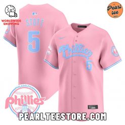 Bryson Stott Phillies Bubblegum Pink Baseball Jersey Pink