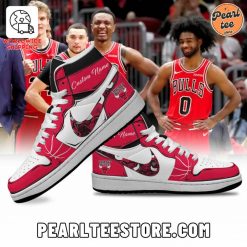 Chicago Bulls NBA Custom Jordan High Top Sneaker