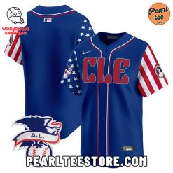 Cleveland Guardians 4th of July Premier Baseball Jersey Blue