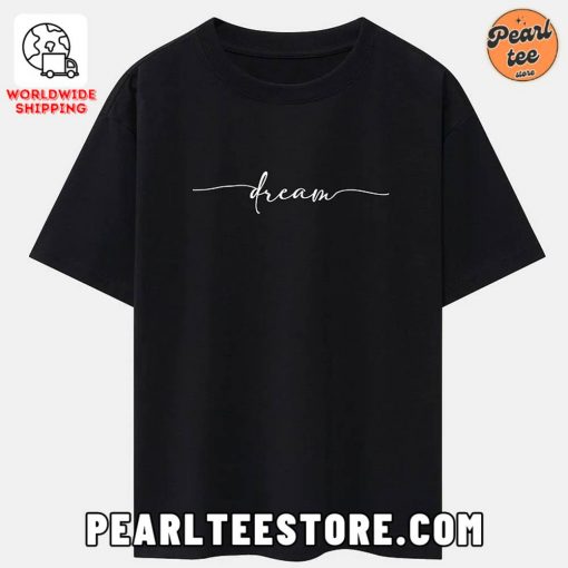 Dream Letter Printed Oversize T-Shirt