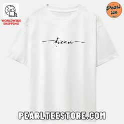 Dream Letter Printed TShirt White