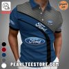 Corvette Printed Button Polo Shirt