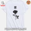 Rose Graphic Printed T-Shirt