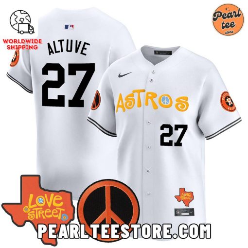 Jose Altuve Houston Astros Premier Baseball Jersey