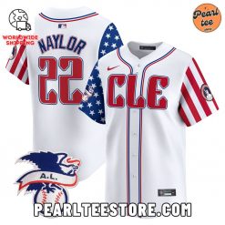 Josh Naylor Cleveland Guardians Premier Baseball Jersey White