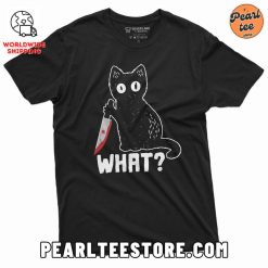 Killer Cat – Funny Graphics Unisex T-Shirt for Halloween