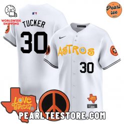 Kyle Tucker Astros Love Street Premier Baseball Jersey White