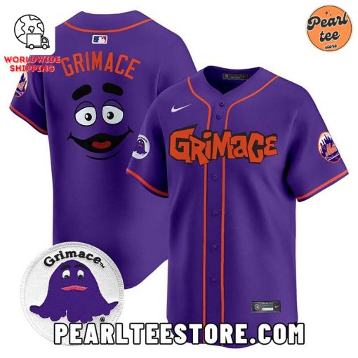 Mets Grimace Baseball Jersey