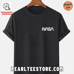 NASA Printed TShirt Black