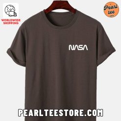 NASA Printed TShirt Brown