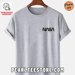 NASA Printed TShirt Silver