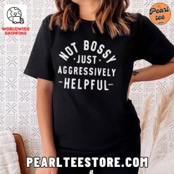 Not Bossy Unisex TShirt Black