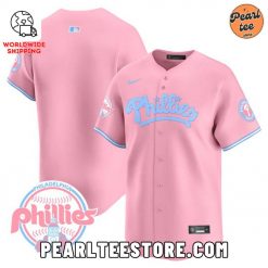 Phillies Bubblegum Pink Baseball Jersey Pink