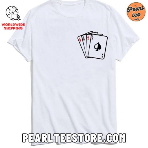 Poker Aces Graphic Printed T-Shirt