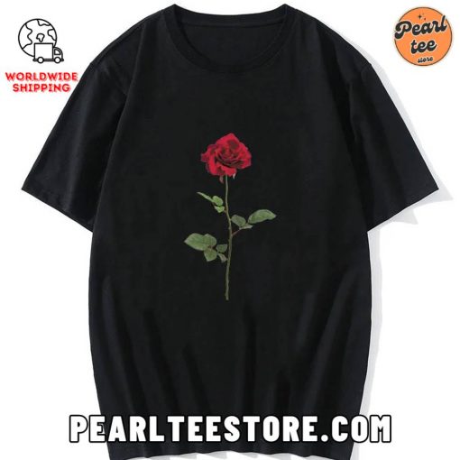 Rose Graphic Printed T-Shirt