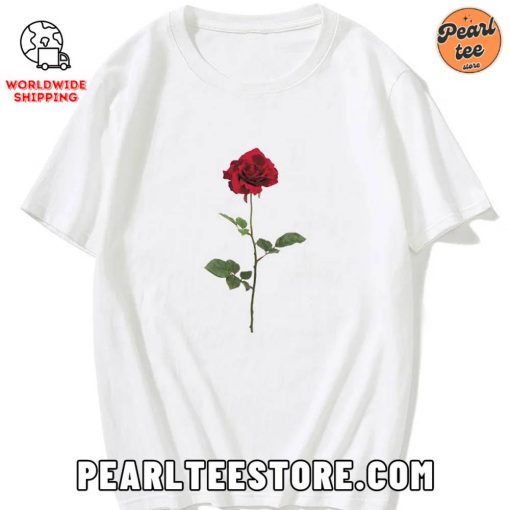 Rose Graphic Printed T-Shirt