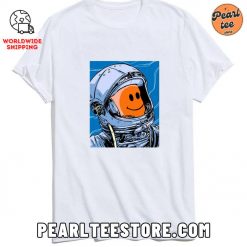 Smiling Astronaut Graphic TShirt White