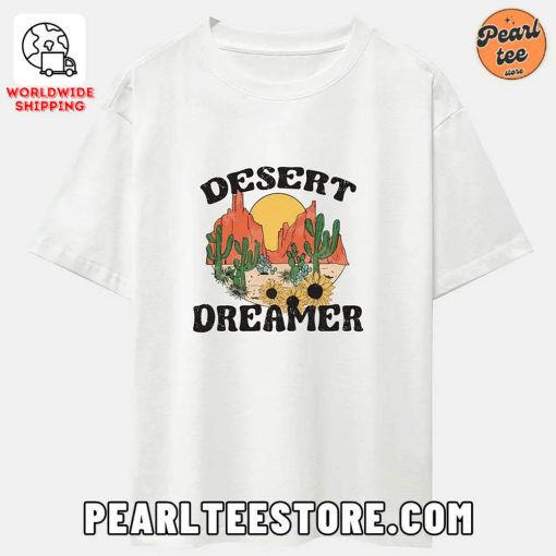 Vintage Cactus Desert Dreamer Oversize T-Shirt