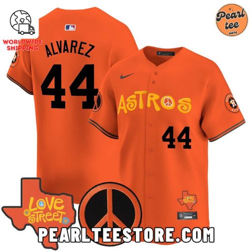 Yordan Alvarez Houston Astros Premier Baseball Jersey