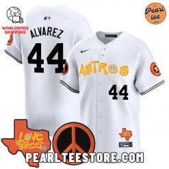 Yordan Alvarez Astros Love Street Premier Baseball Jersey White