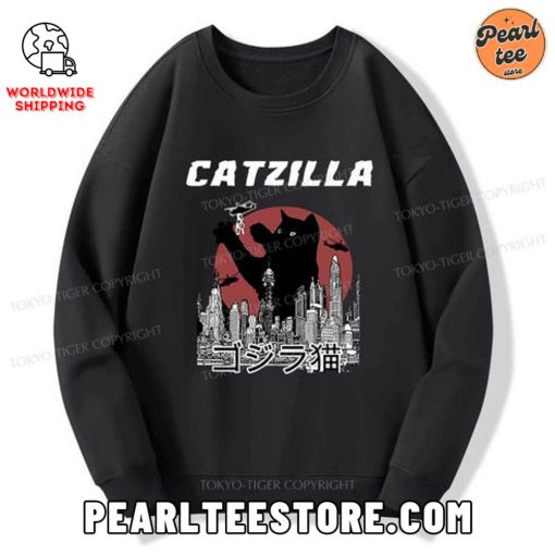 Catzilla Vintage Custom Sweatshirt