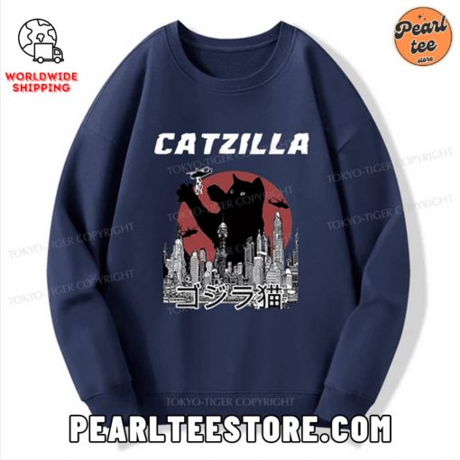 Catzilla Vintage Custom Sweatshirt