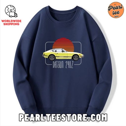 Datsun 240Z Retro Classic Car Custom Sweatshirt