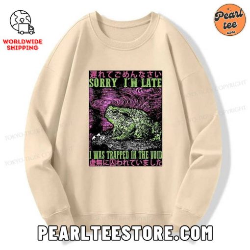 Frogs Trapped In The Void Custom Sweatshirt