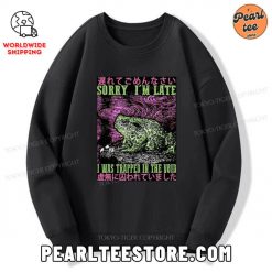 Frogs Trapped In The Void Sweatshirt Black