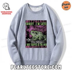 Frogs Trapped In The Void Sweatshirt Gray