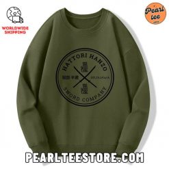 Hattori Hanzo Sword Company Custom Sweatshirt Army