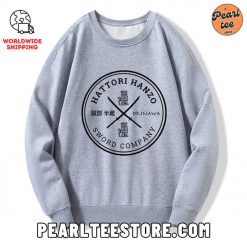 Hattori Hanzo Sword Company Custom Sweatshirt Gray