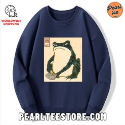 Matsumoto Hoji Frog Custom Sweatshirt Navy