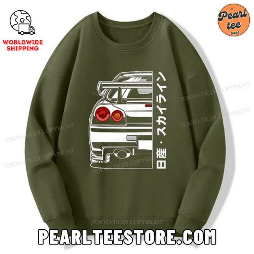 Nissan Skyline GTR R34 Custom Sweatshirt