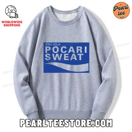 POCARI SWEAT Logo Custom Sweatshirt