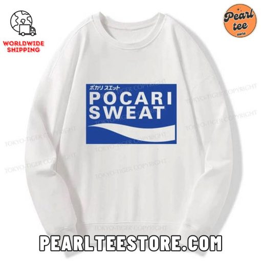 POCARI SWEAT Logo Custom Sweatshirt