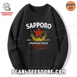 Sapporo Beer Essential Sweatshirt Black