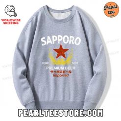 Sapporo Beer Essential Sweatshirt Gray