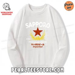 Sapporo Beer Essential Sweatshirt White