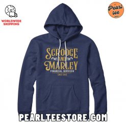 Scrooge Marley Financial Services Custom Hoodie Navy