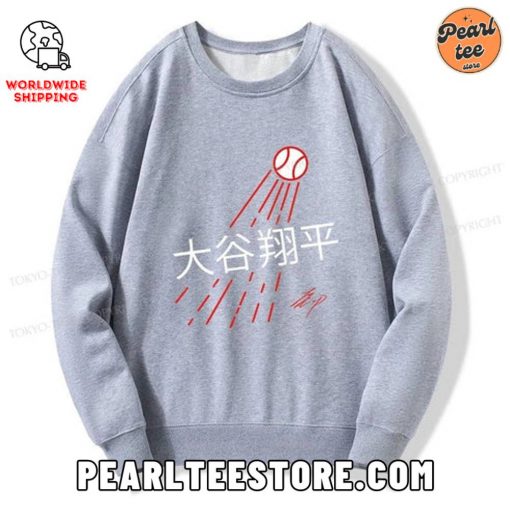 Shohei Ohtani Japanese Custom Sweatshirt